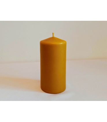 Walce gładkie 12,5 cm i 25 cm zestaw 2 szt - świeca z wosku pszczelego