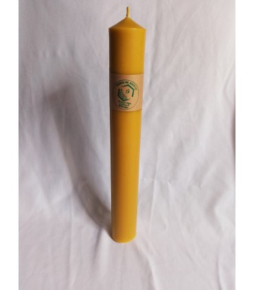 Gromnica 36 cm - Świeca z wosku pszczelego
