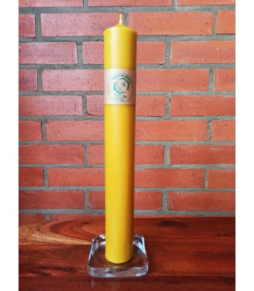 Gromnica 36 cm - Świeca z wosku pszczelego