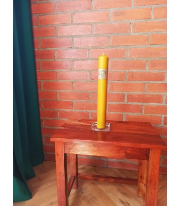 Gromnica 36 cm - Świeca z wosku pszczelego
