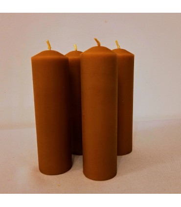 Świece adwentowe 11 cm 4 sztuki - świeca z wosku pszczelego