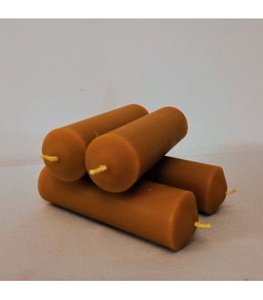 Świece adwentowe 11 cm 4 sztuki - świeca z wosku pszczelego