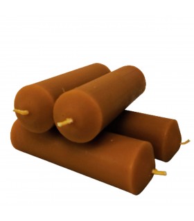 Świece adwentowe 11 cm 4 sztuki - świeca z wosku pszczelego