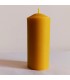 Świeca w kształcie walca 7,7 cm - świeca z wosku pszczelego