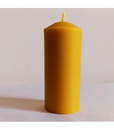 Świeca w kształcie walca 7,7 cm - świeca z wosku pszczelego