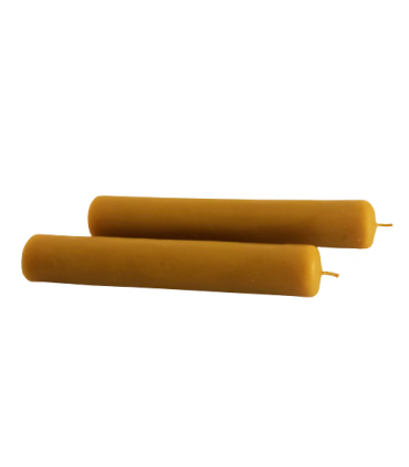 Świece do świecznika 16 cm / 2 szt - Świeczka z wosku pszczelego