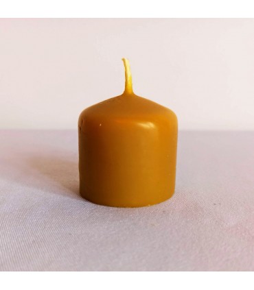 Świece adwentowe 3,7 cm 4 sztuki - świeca z wosku pszczelego