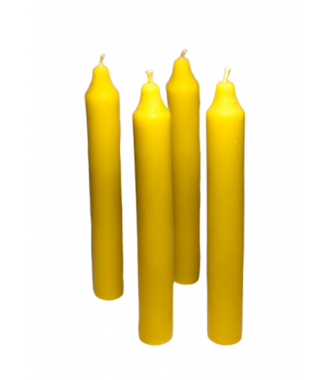 Świece do świecznika 13,5 cm / 4 szt - Świeczka z wosku pszczelego