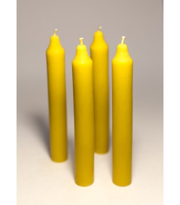 Świece do świecznika 13,5 cm / 4 szt - Świeczka z wosku pszczelego
