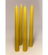 Świece do świecznika 17 cm / 4 szt - Świeczka z wosku pszczelego
