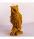 Sowa 13 cm - Świeczka z wosku pszczelego