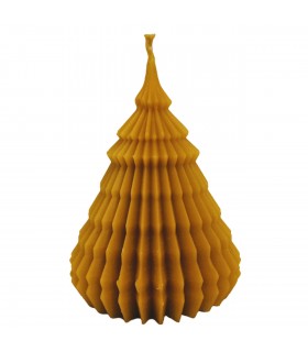 Choinka 9 nowa cm - Świeczka z wosku pszczelego