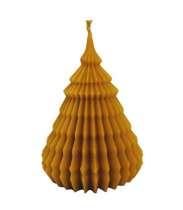 Choinka 9 nowa cm - Świeczka z wosku pszczelego