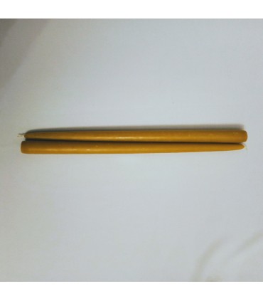 Świece do świecznika 39 cm / 2 szt - Świeczka z wosku pszczelego