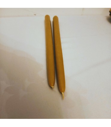 Świece do świecznika 39 cm / 2 szt - Świeczka z wosku pszczelego