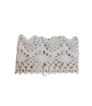 Koronkowa ozdoba na świecę większa - Dodatki do świec