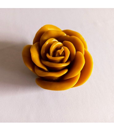 Róża big - Świeca z wosku pszczelego