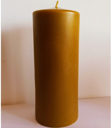 Świece ołtarzowe walec gładki 23 \ 9,5 cm 4 sztuki - świeca z wosku pszczelego
