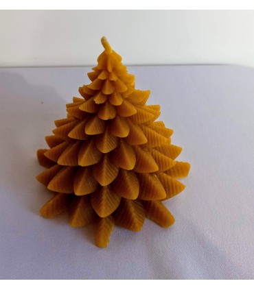 Choinki rozłożyste 9 i 11 cm  2 sztuki- Świeczki z wosku pszczelego