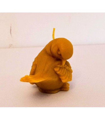 Mały ptaszek - Świeczka z wosku pszczelego