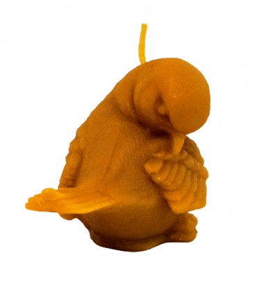 Mały ptaszek - Świeczka z wosku pszczelego