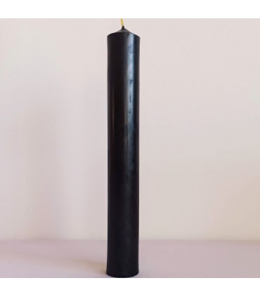Gromnica czarna 28 cm - Świeca z wosku pszczelego