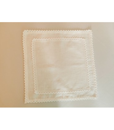 Lniana szatka do Chrztu Świętego