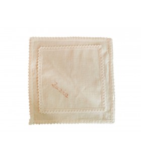 Lniana szatka do Chrztu Świętego