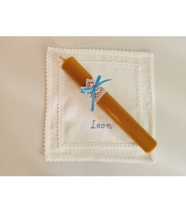 Lniana szatka do Chrztu Świętego