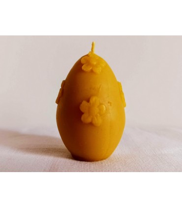 Pisanka - Świeczka z wosku pszczelego