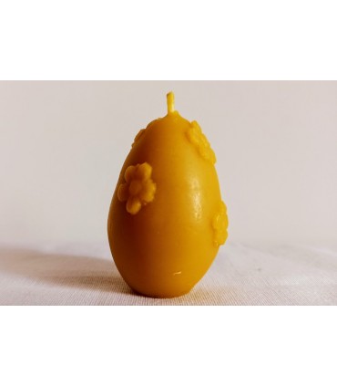 Pisanka - Świeczka z wosku pszczelego