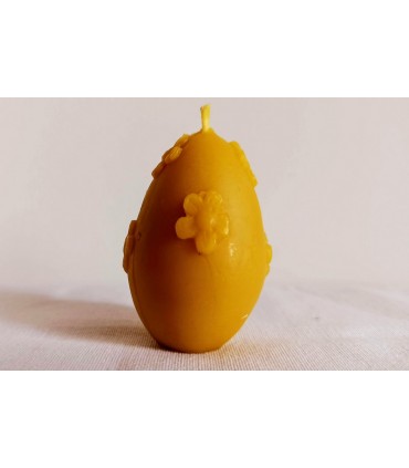 Pisanka - Świeczka z wosku pszczelego