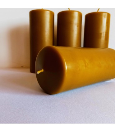 Świece ołtarzowe grube 23 \ 9,5 cm 4 sztuki - świeca z wosku pszczelego