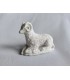 Baranek do koszyczka Wielkanocnego - figurka z gipsu