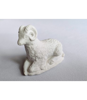 Baranek do koszyczka Wielkanocnego 5 sztuk- figurka z gipsu