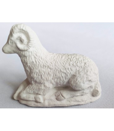 Baranek do koszyczka Wielkanocnego 5 sztuk- figurka z gipsu