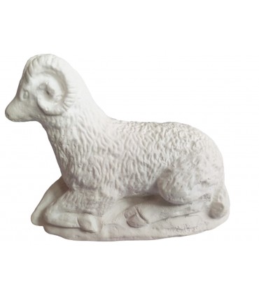 Baranek do koszyczka Wielkanocnego 5 sztuk- figurka z gipsu