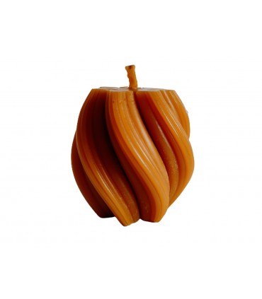 Mała ozdobna świeca -świeca z wosku pszczelego