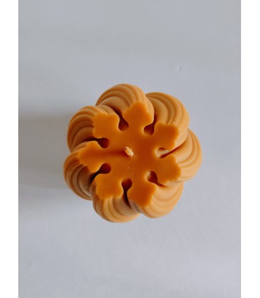 Zestaw ozdobnych świec -świeca z wosku pszczelego