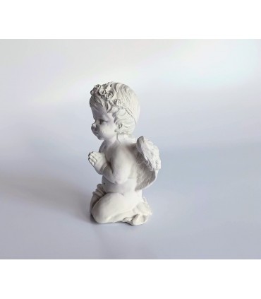 Aniołek z klęczący 12 cm - figurka z gipsu