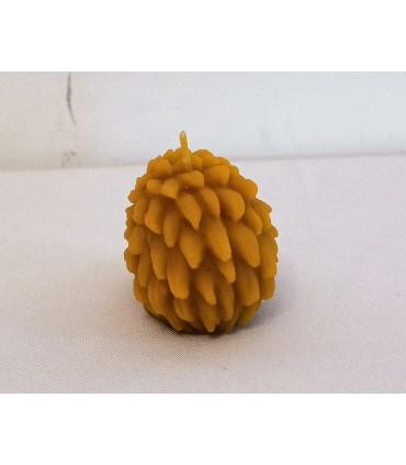 Malutki jeż - Świeczka z wosku pszczelego