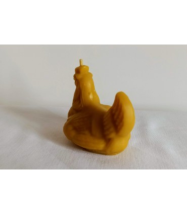 Kokoszka - Świeczka z wosku pszczelego