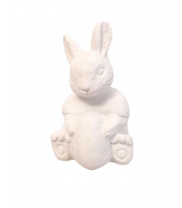 Zajączek wielkanocny - figurka z gipsu