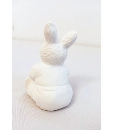 Zajączek wielkanocny - figurka z gipsu