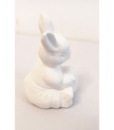 Zajączek wielkanocny - figurka z gipsu