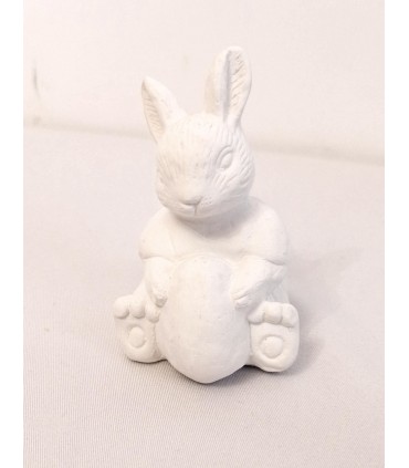 Zajączek wielkanocny - figurka z gipsu