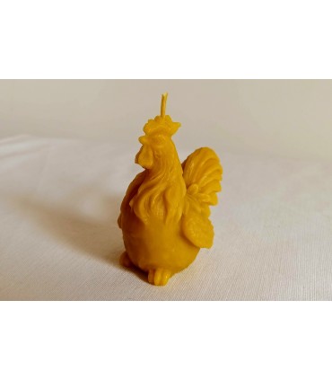 Kogut siedzący - Świeczka z wosku pszczelego