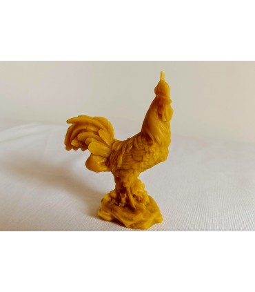 Kogut stojący - Świeczka z wosku pszczelego