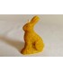 Zajączek - Świeczka z wosku pszczelego