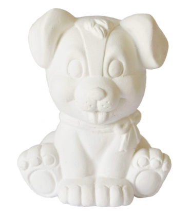 Piesek 9,5 cm - figurka z gipsu